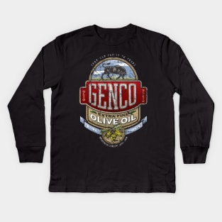 Genco Olive Oil Kids Long Sleeve T-Shirt